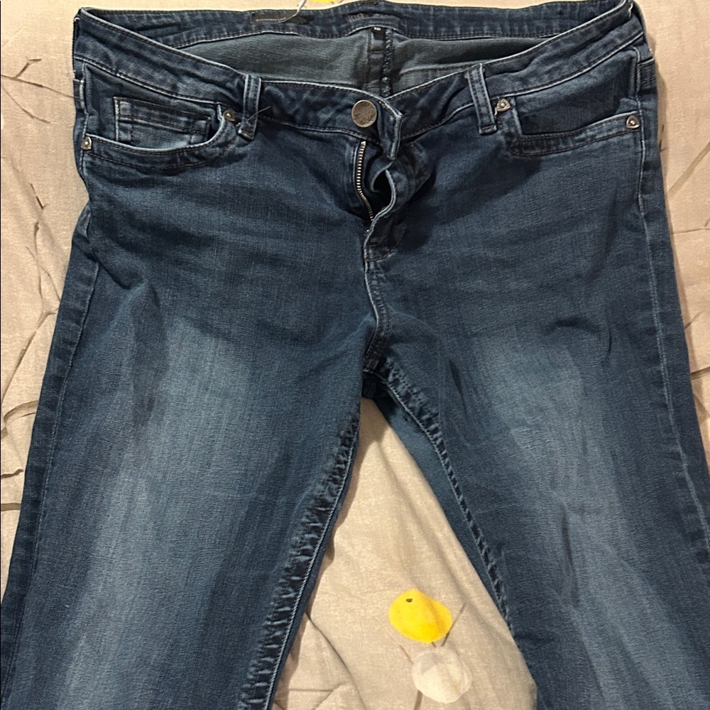 Kut from the Kloth Dark Blue Straight Leg Jeans